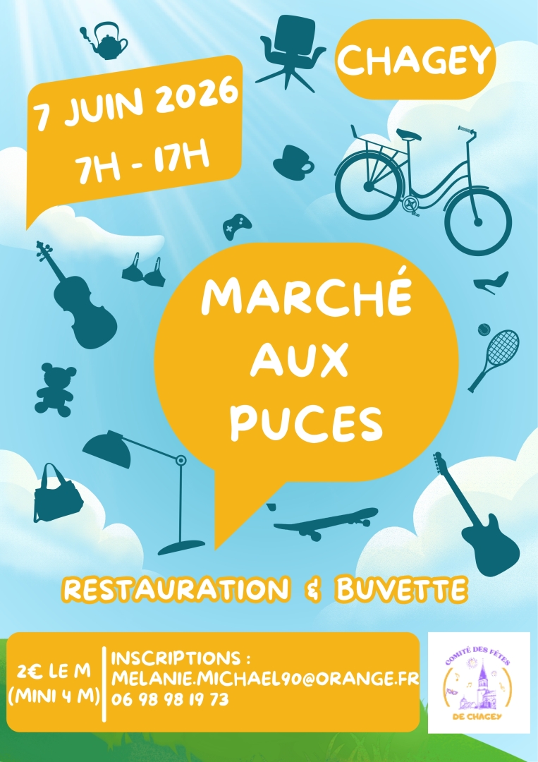 Marché aux puces de Chagey