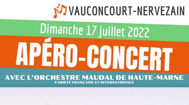 Apéro-concert à Vauconcourt