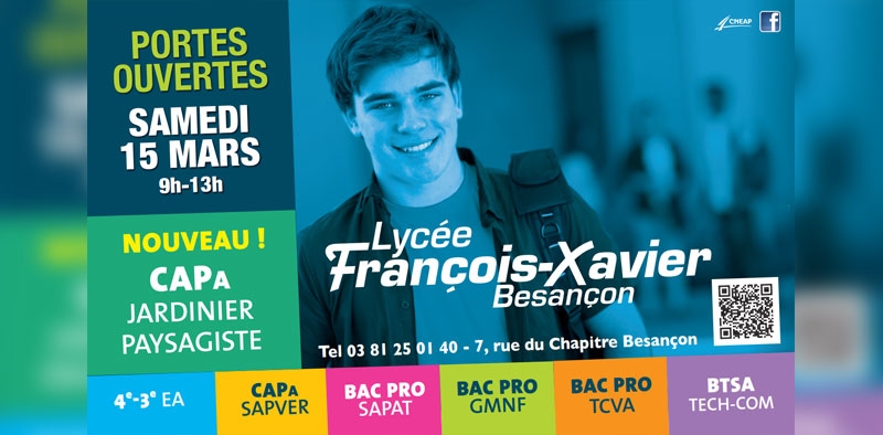 LYCEE FRANCOIS XAVIER - PORTES OUVERTES
