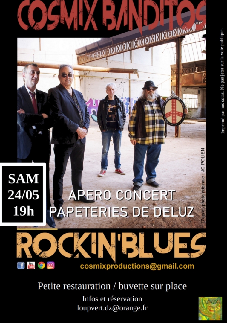 Apéro Concert Cosmix Banditos