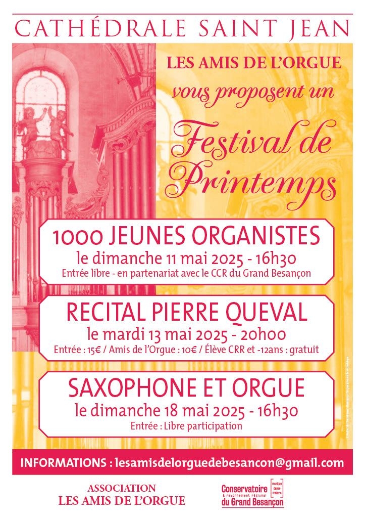 Le Printemps des Amis de l'Orgue