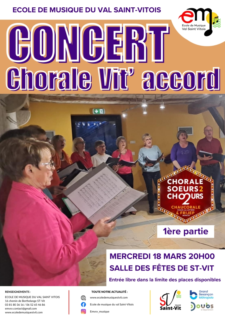 Concert chorale Vit'accord