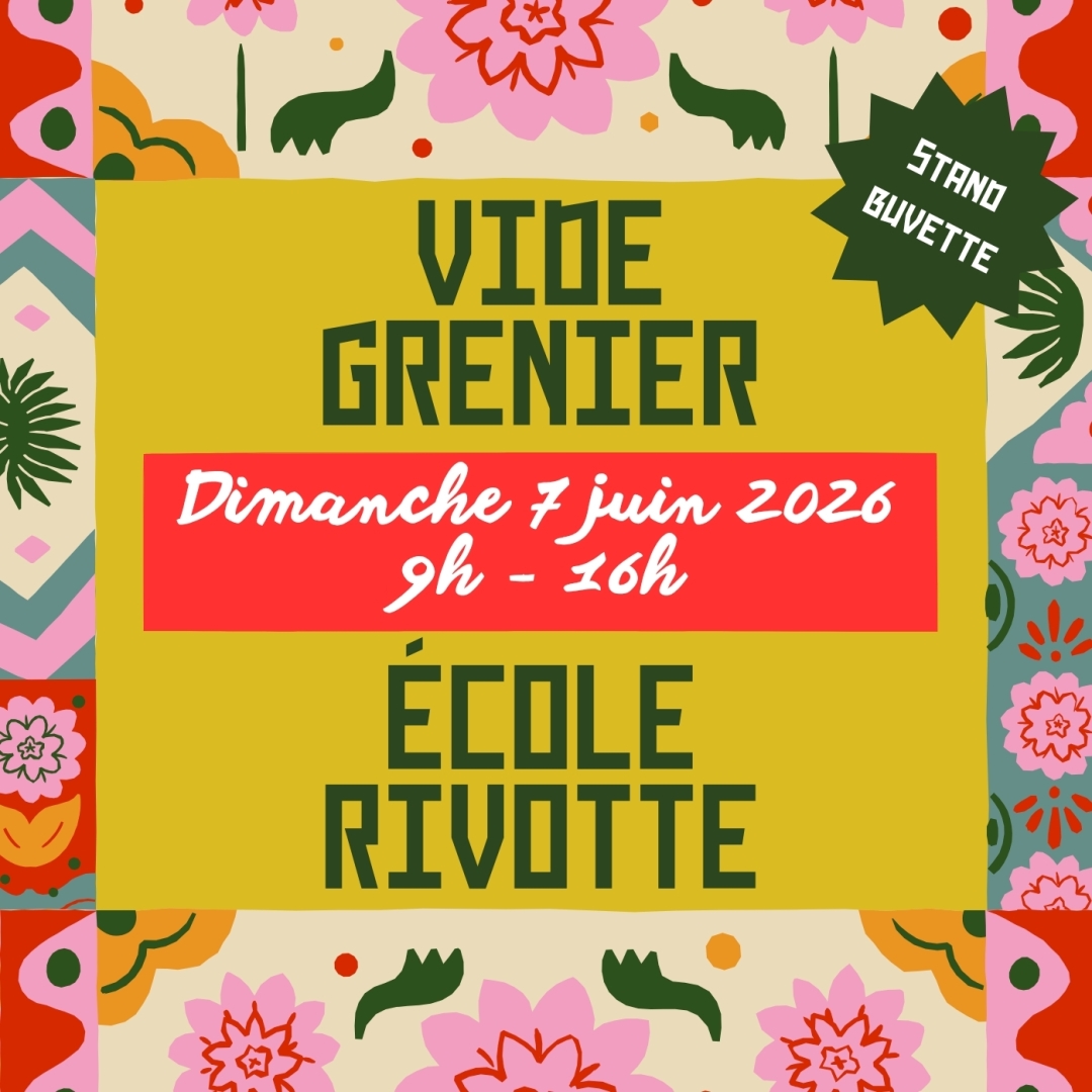 Vide-grenier de l'école Rivotte