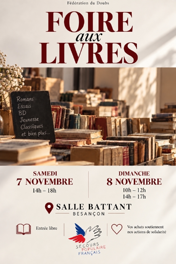 FOIRE AUX LIVRES