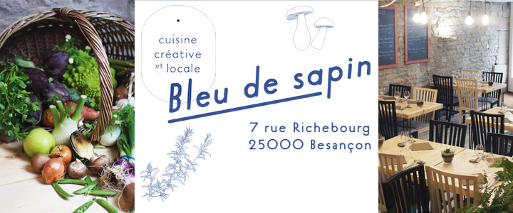 restaurant besancon bleu de sapin