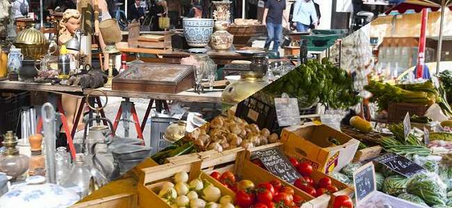 Vide greniers et marchés à Gray