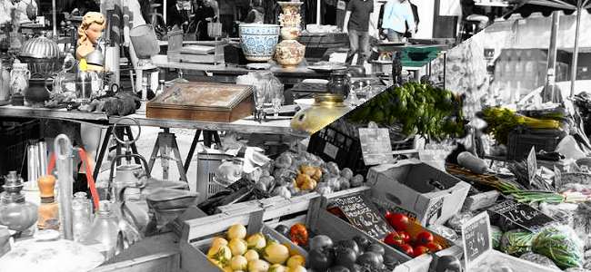 Vide greniers et marchés à Gray