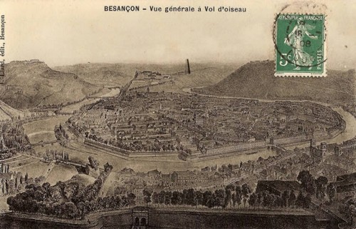 BESANçON (CARTE POSTALE)